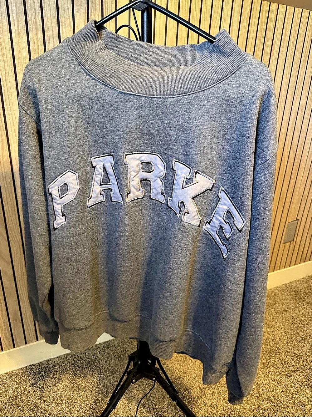 PARKE Graphic Sweatshirt Gray XL Like New